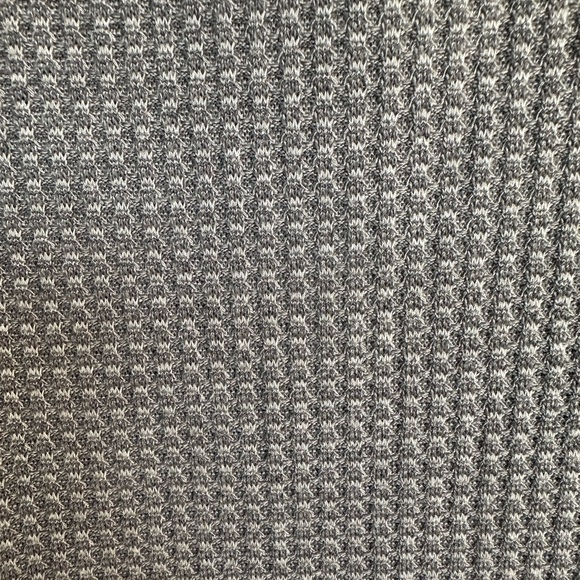 Grey Waffle-Knit Cardigan - Picture 5 of 6